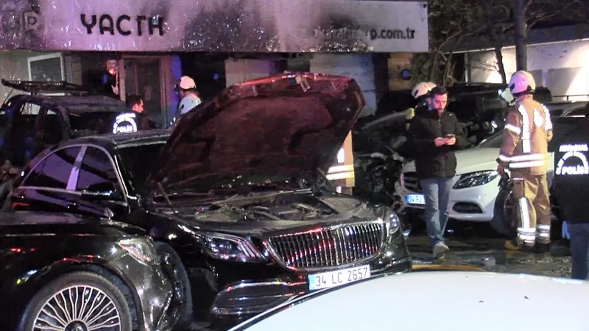 Galeriye kundak villaya kurşun