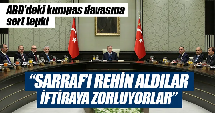 Rıza Sarraf’ı rehin aldılar iftiraya zorluyorlar