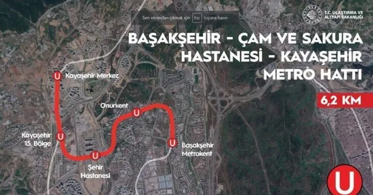 Proje İBB’den devralınmıştı! Başakşehir-Kayaşehir Metro Hattı yakında hizmete açılıyor