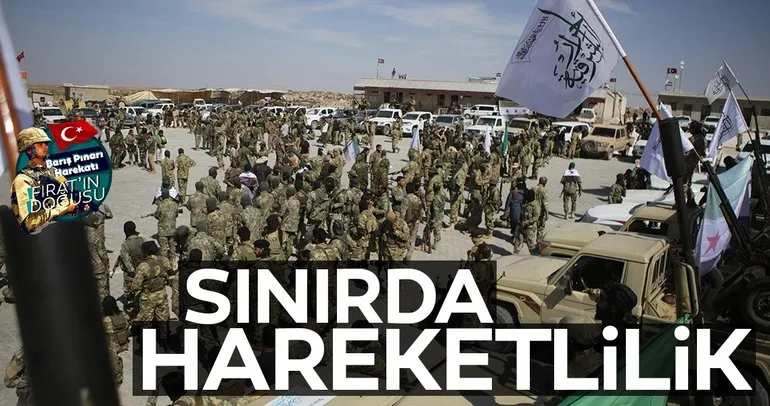 Son dakika: Suriye sınırında askeri hareketlilik