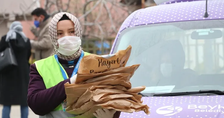 Beykoz’da ev ev pide ikramı başladı