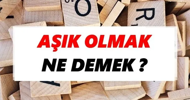 Aşık olmak Ne Demek? TDK’ya Göre Aşık olmak Sözlük Anlamı Nedir?