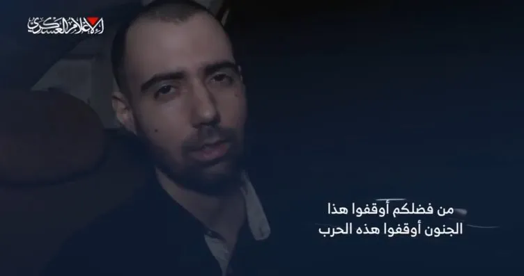 Hamas 2 esirin videosunu yayınladı! Tel Aviv yönetimine isyan ettiler: Netanyahu’nun esirleriyiz