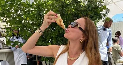 Kusursuz fiziğiyle geç kızları kıskandıran Ebru Şallı’nın pizzayla savaşı! Takipçilerinden yorum yağdı!
