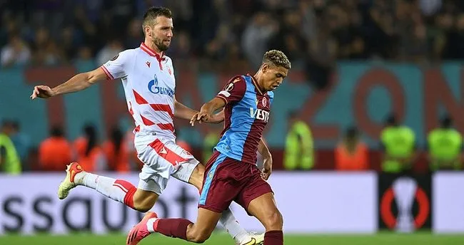 Son dakika: Trabzonspor'un rakibi Kızılyıldız! Zorlu maçta ilk düdük çaldı...
