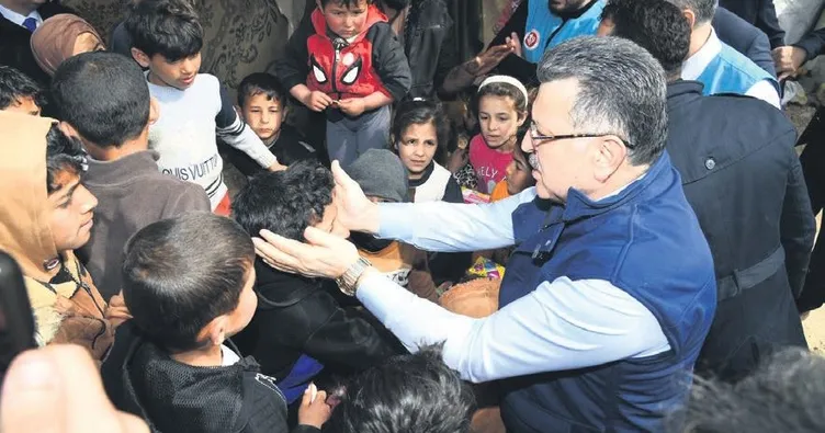 Halep’te kardeşlik sofrası