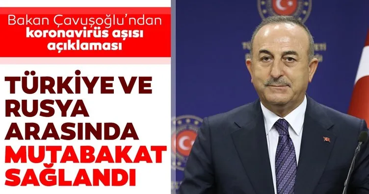 Son dakika haberi: Bakan Çavuşoğlu’ndan Rusya’da kritik açıklama: Türkiye ve Rusya aşı için anlaştı