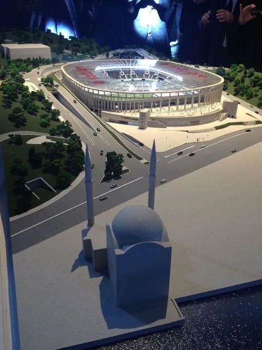 Beşiktaş’ın yeni stadı  Vodafone Arena’nın tanıtımı yapıldı