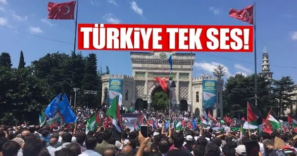 Türkiye Mescid-i Aksa için ayakta!