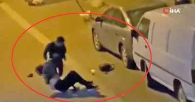 Son dakika: İstanbul’da sokak ortasında kadına şiddet dehşeti görüntüleri sosyal medyada olay oldu | Video