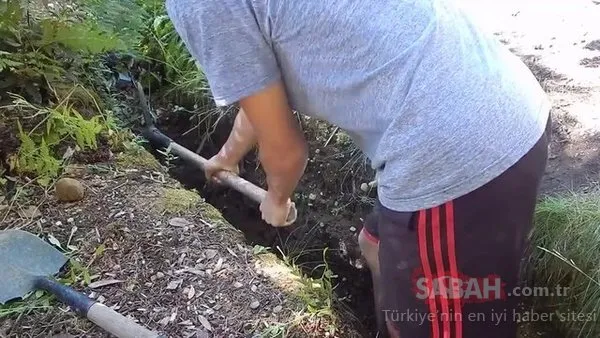Kendi fırınını bakın nasıl yaptı!