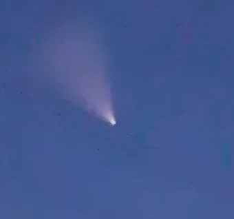 Görüntüler Türkiye'de çekildi! Havada esrarengiz olay