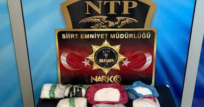 Siirt'te 8 kilo 400 gram uyuşturucu ele geçirildi #siirt