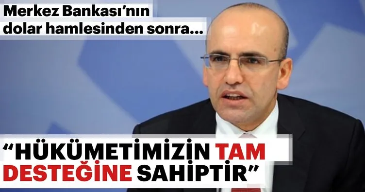 Merkez Bankası’nın döviz hamlesinden Mehmet Şimşek’ten önemli açıklamalar