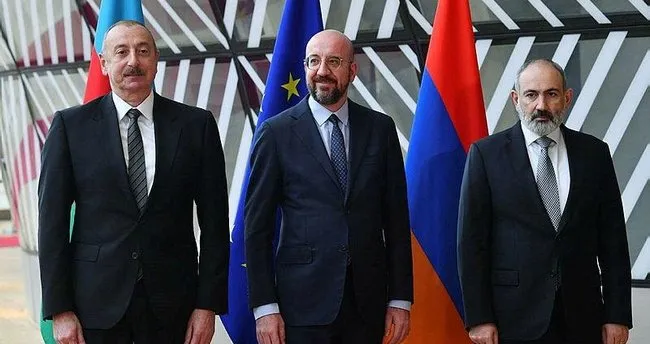 Aliyev, Paşinyan ve Michel üçlü toplantıda bir araya geldi - Son Dakika  Haberler