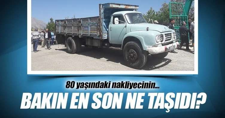 Adana’da nakliye kamyonunun son görevi...