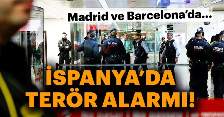 İspanya’da terör alarmı!