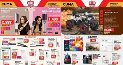 BİM aktüel yeni hafta kataloğu yayımlandı! 18 Temmuz BİM aktüel ürünler neler? Oje kurutucu, LED ışıklı ayna...