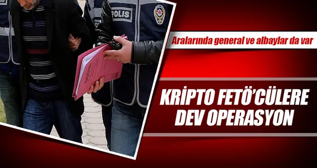 Kripto FETÖ’cülere dev operasyon
