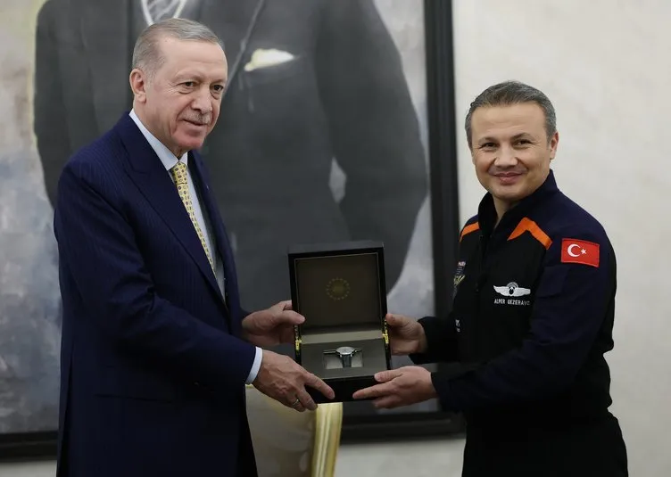 Başkan Erdoğan Türkiye’nin ilk astronotu Gezeravcı’yla görüştü! O anı sordu