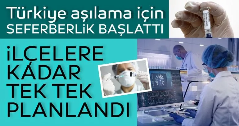 Son dakika haberleri: Aşılama için plan hazır! İşte Türkiye’nin aşı seferberliği