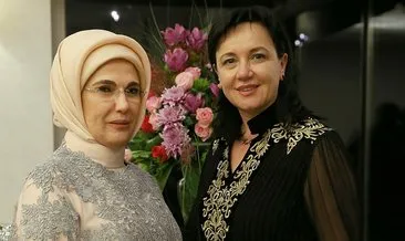 Emine Erdoğan Arnavutluk Başbakanının eşi Linda Rama ile görüştü