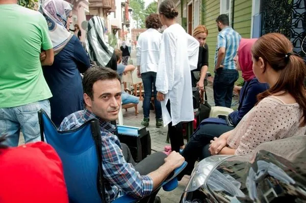 Huzur Sokağı'nın setinden fotoğraflar