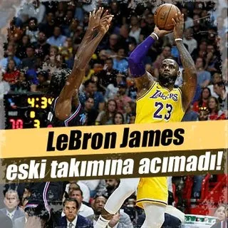 LeBron'dan eski takýmýna 51 sayý