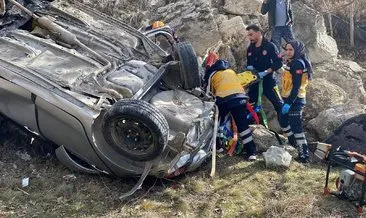 Trabzon’da otomobil şarampole yuvarlandı: 2 ölü