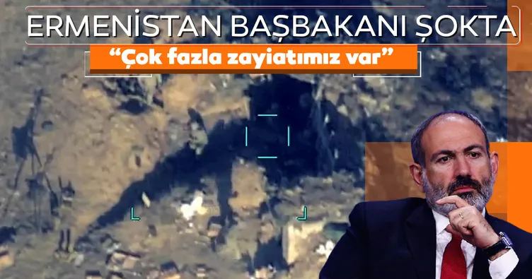 Ermenistan Başbakanı Paşinyan: “Çok fazla zayiatımız var”