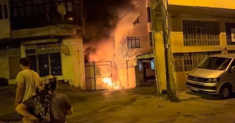 Bursa’da evin bahçesinde çıkan yangın, iş yerine sıçradı: 3 kişi dumandan etkilendi