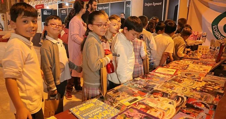 Edirne Kitap Fuarı’nı 5 bin öğrenci ziyaret etti