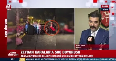 Son Dakika: Türk bayrağını yere fırlatan Zeydan Karalar’a suç duyurusu! | Video