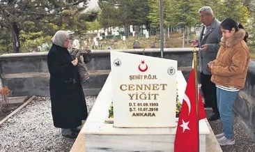 Aileler şehitlerine koştu