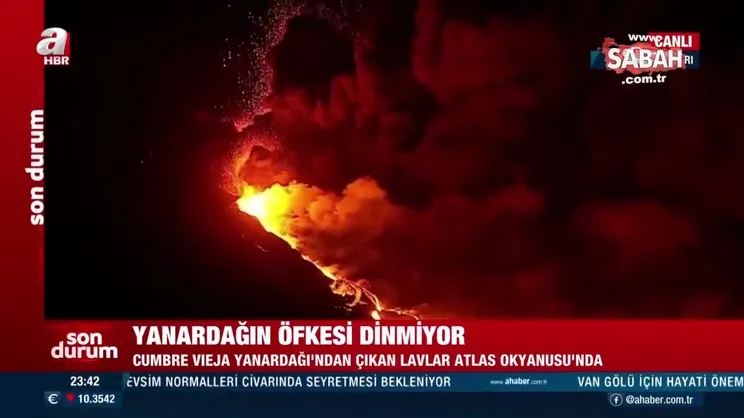 SON DAKİKA... Kanarya Adaları felaketi yaşıyor! Yüzlerce ev küle döndü | Video