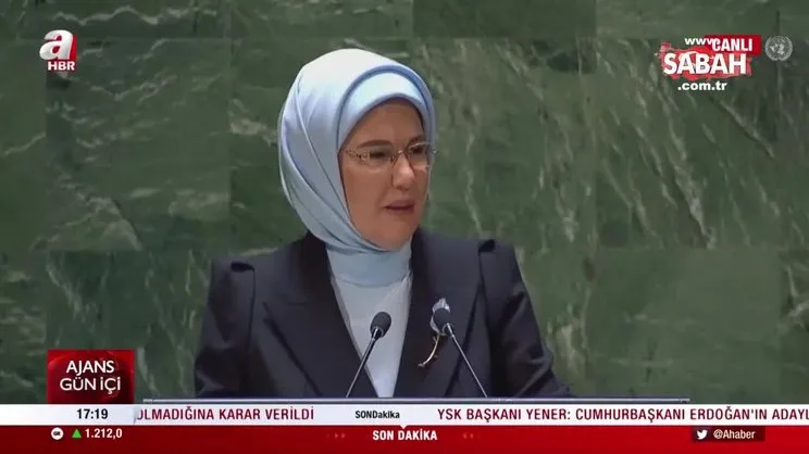 Emine Erdoğan'dan 'sıfır atık' çağrısı: Artık dünyanın kaybedecek bir dakikası yok | Video