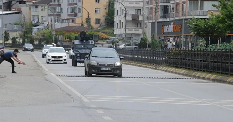 Trabzon’da nefes kesen soygun tatbikatı