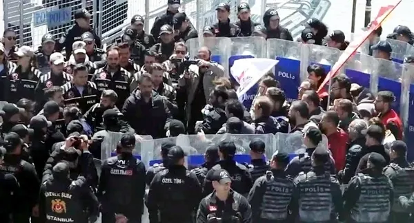 Taksim'de polis müdahalesi