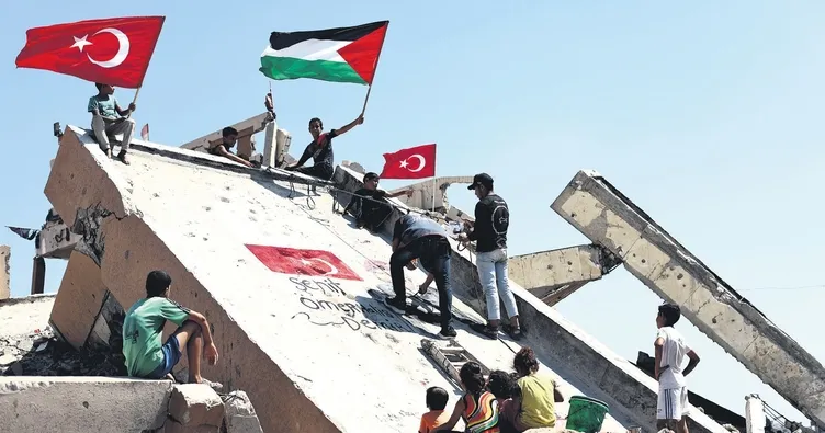 Gazzeli gençler Halisdemir’i andı