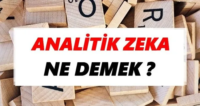 Analitik zeka Ne Demek? TDK’ya Göre Analitik zeka Sözlük Anlamı Nedir?