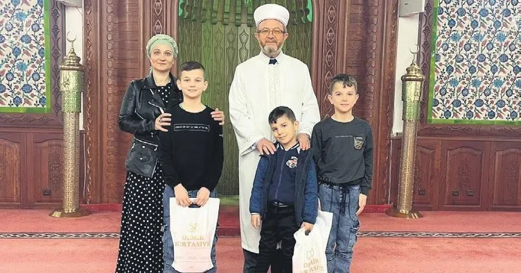 Moldovalı aile Müslüman oldu