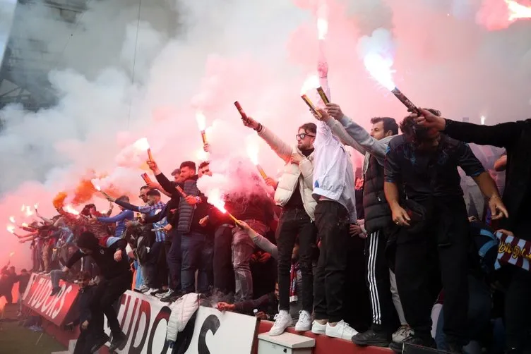 Son dakika: Trabzon’da şampiyonluk havası! Tarihi maç öncesi dikkat çeken görüntüler...