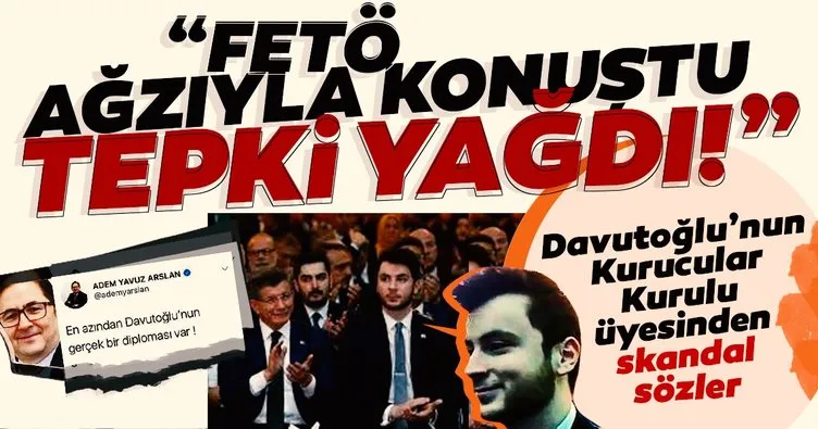 Ahmet Davutoğlu'nun partisinin Kurucular Kurulu Üyesi İsmail Günaçar FETÖ dili kullandı!