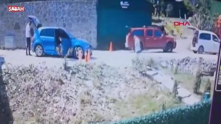 Sapanca'da 2 kişiyi yaralayan maskeli 4 şüpheli yakalandı! Saldırı anı kamerada | Video
