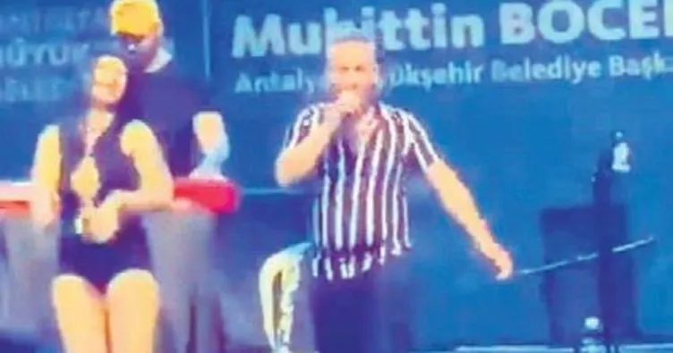 Dansözlü ramazan etkinliğine tepki