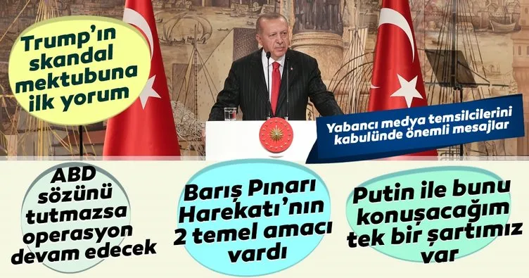 Başkan Recep Tayyip Erdoğan’dan önemli mesajlar!