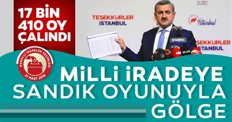 Son dakika haberi: Milli iradeye sandık oyunuyla gölge