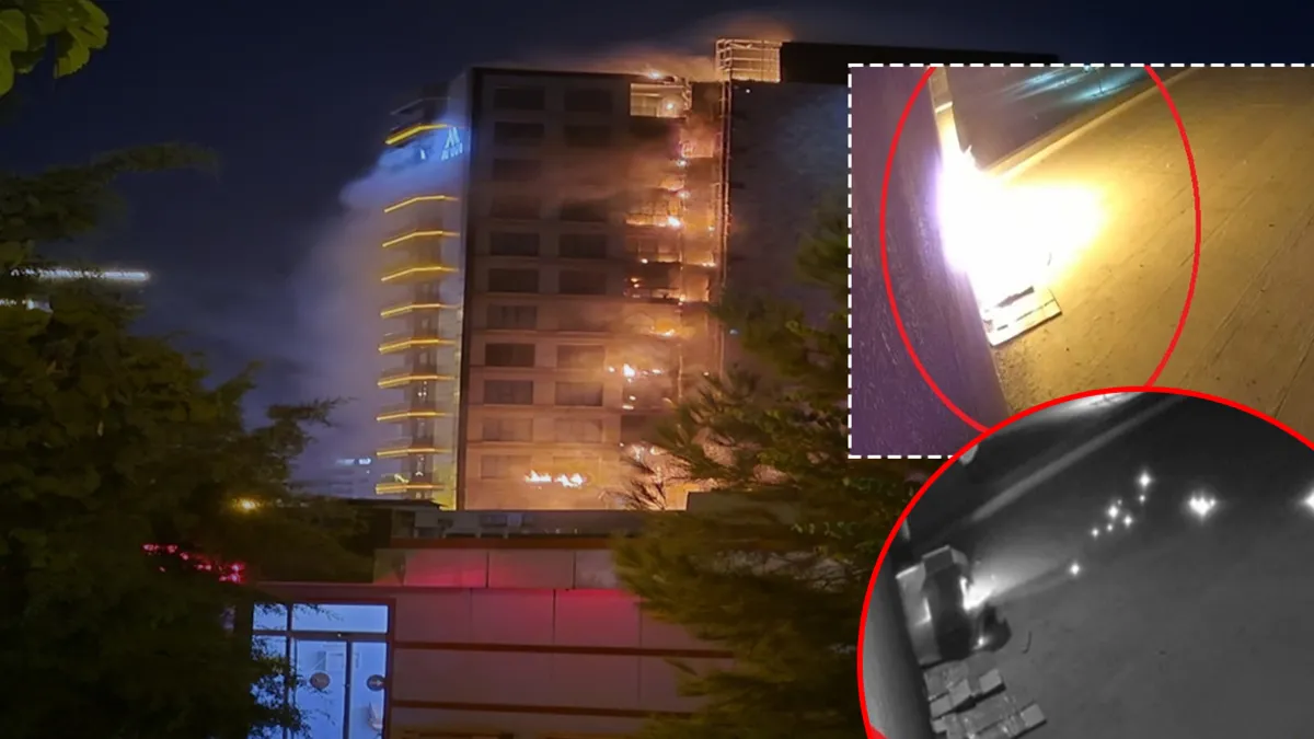 Diyarbakır’da 13 katlı plazadaki yangının arkasından nargile közü çıktı!