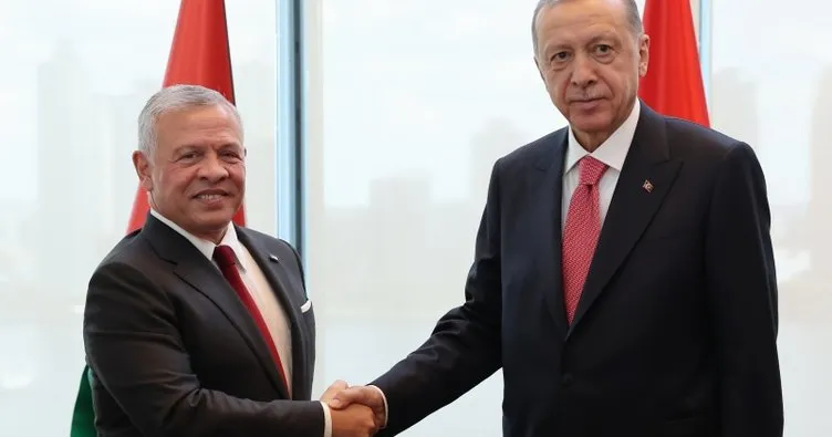 Son dakika: Başkan Erdoğan Ürdün Kralı 2. Abdullah ile bir araya geldi