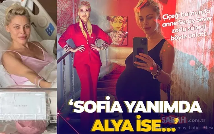 ‘Sofia yanımda Alya ise…’ Çiçeği burnunda anne Seray Sever’in ikizleri Sofia ve Alya’dan haber var!